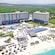 The oceanfront Royalton Resort with outdoor pools and private beach cabanas